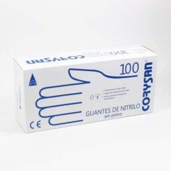 Corysan Nitrile Gloves Powder Free 100 Units