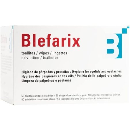 BlefariX Eyelid and Eyelash Wipes