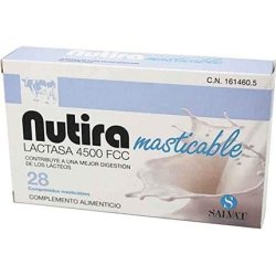 Nutira Lactasa 4500Fcc Digestive Supplement 28 Chewable Tablets