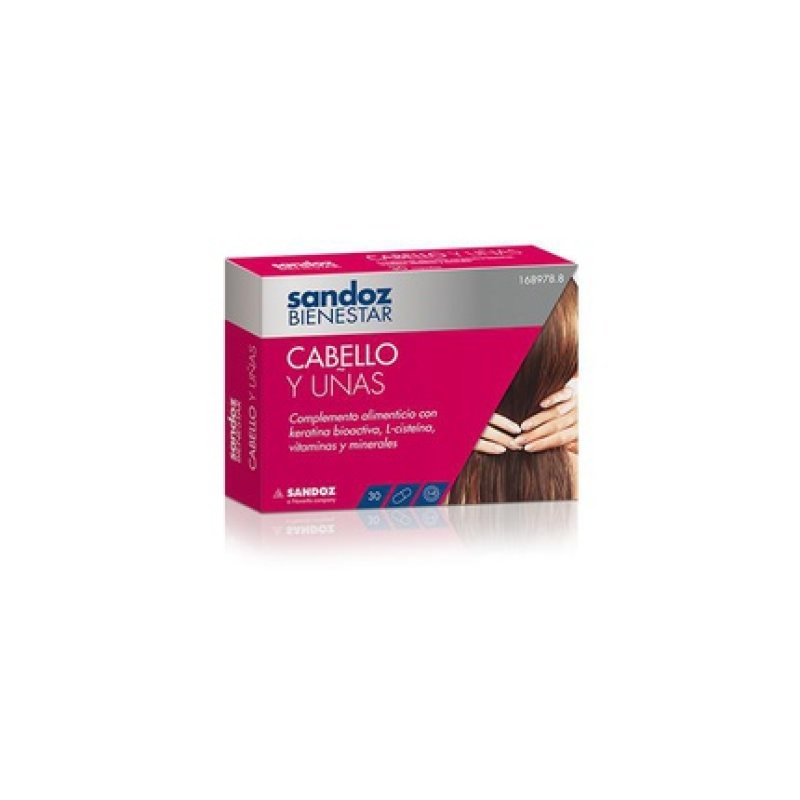 Sandoz Hair And Nails 30 Capsules