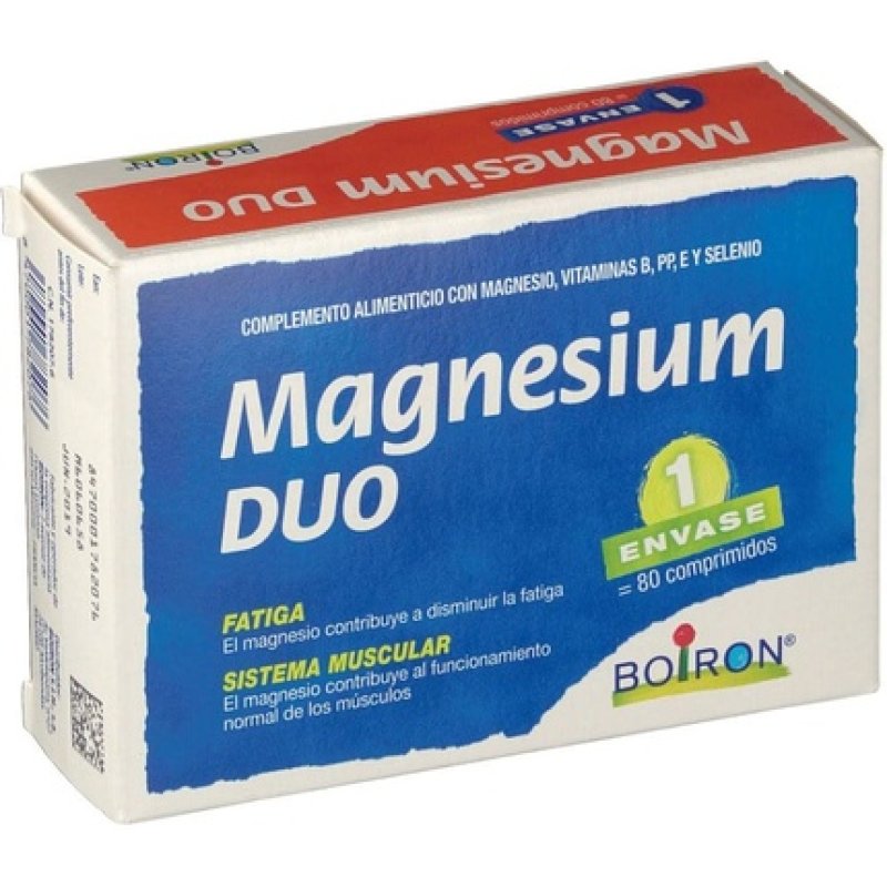 Boiron Magnesium Duo 80 Tablets