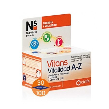 Ns Ns Vitans Vitality A-Z 30 Tablets