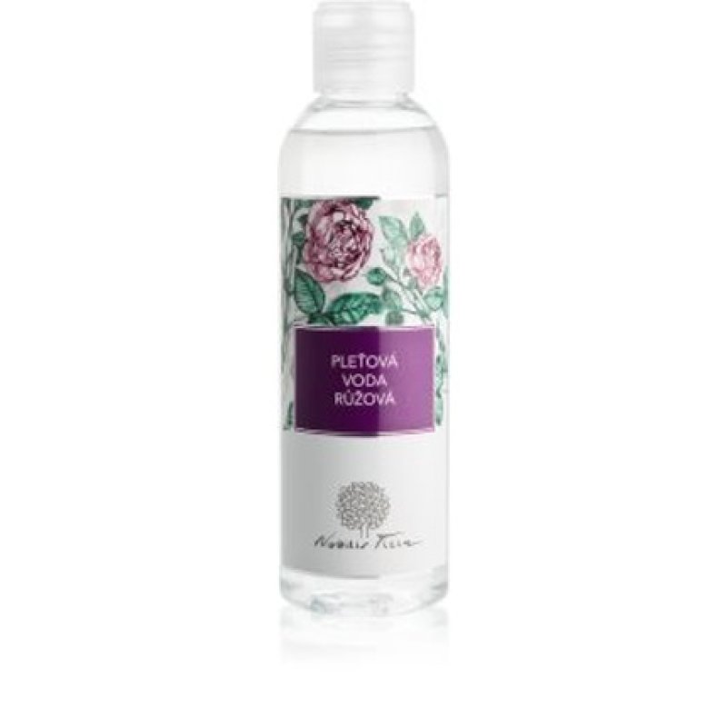 Nobilis Tilia Face Lotion Rose 200 Ml - Refreshing Facial Tonic For Tired Skin