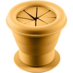 Zopa Silicone Folding Snack Box Mustard Yellow - 1 pc