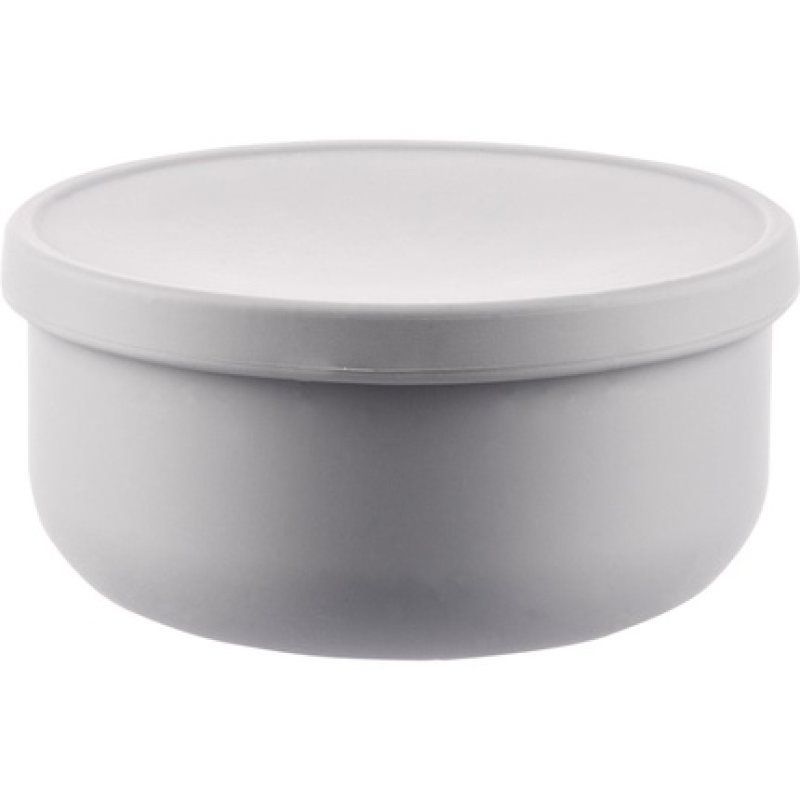 Zopa Silicone Bowl with Lid Dove Grey 1 piece