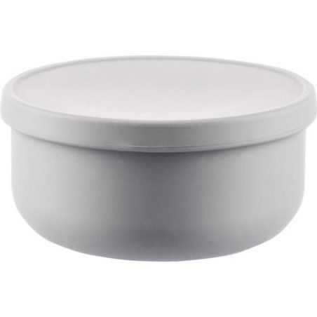 Zopa Silicone Bowl with Lid Dove Grey 1 piece
