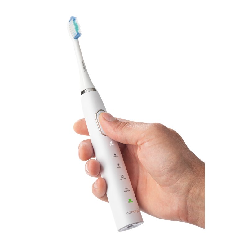 Concept ZK4010 brosse à dents électrique Adulte Brosse à dents à ultrasons Blanc
