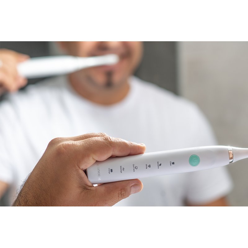 Concept ZK4010 brosse à dents électrique Adulte Brosse à dents à ultrasons Blanc