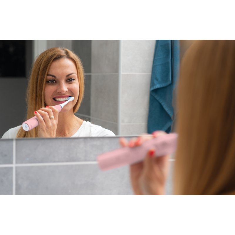Concept ZK4012 brosse à dents électrique Adulte Brosse à dents à ultrasons Rose