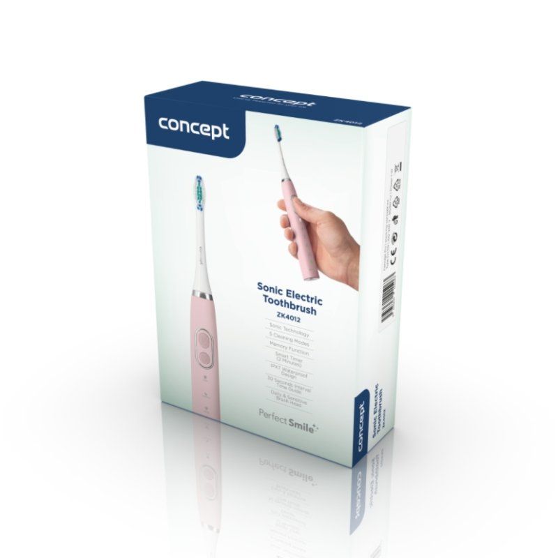 Concept ZK4012 electric toothbrush Adult Sonic toothbrush Pink