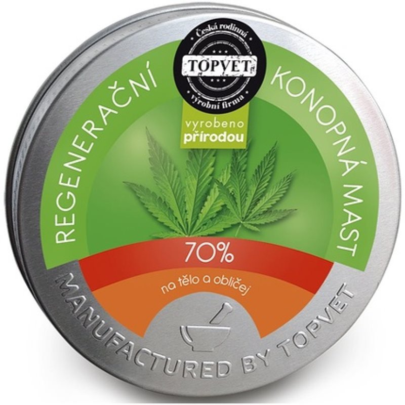 Green Idea Hemp Ointment 70% Regenerating and Soothing Treatment 100 ml