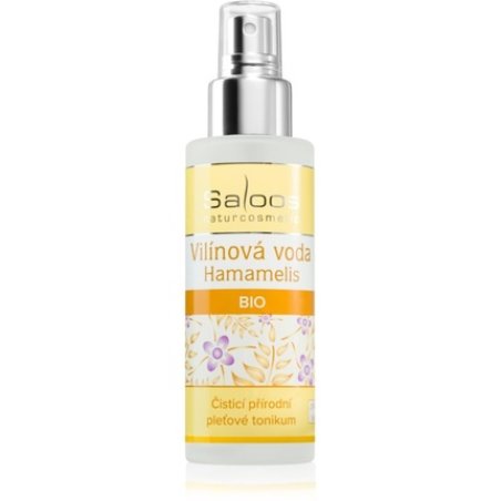 Saloos Floral Water Witch Hazel 100% Bio - 100 ml, for Oily and Problematic Skin