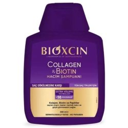 Bioxcin Collagen & Biotin Volume Shampoo 300ml - For Thicker, Stronger Hair