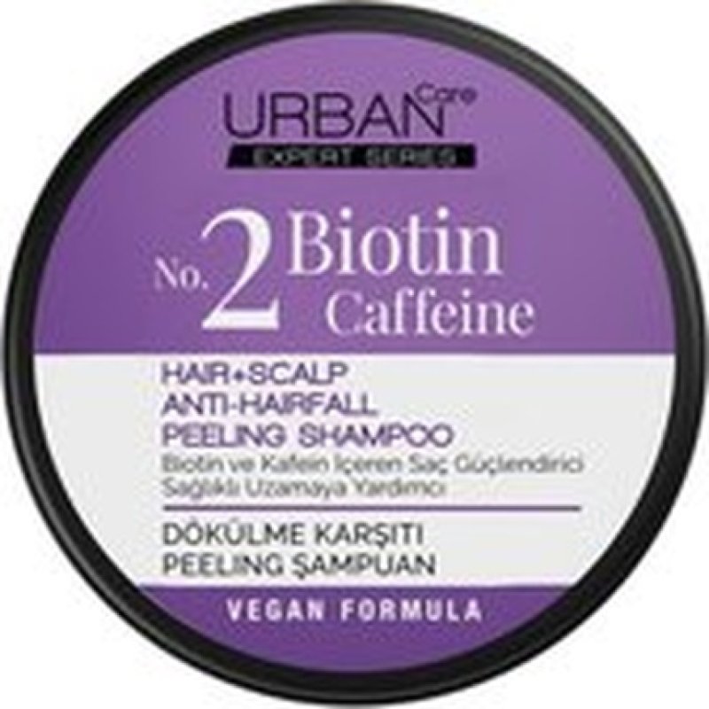 Urban Care Expert Biotin Caffeine Sea Salt Peeling Shampoo - 200ml
