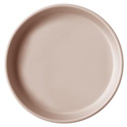 Minikoioi Basics Bubble Beige Flat Silicone Plate 101050107