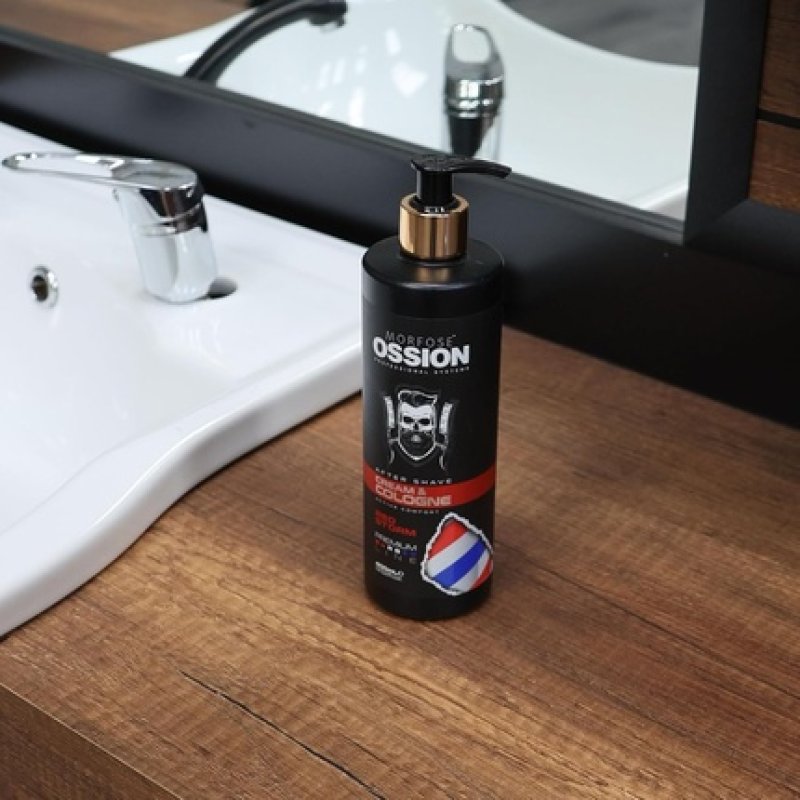 Morfose Ossion Premium Barber Line After Shave Cream & Cologne Red Storm