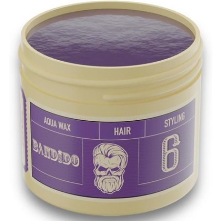 Bandido Hair Styling Aqua Wax Shine Look Medium Hold 125ml
