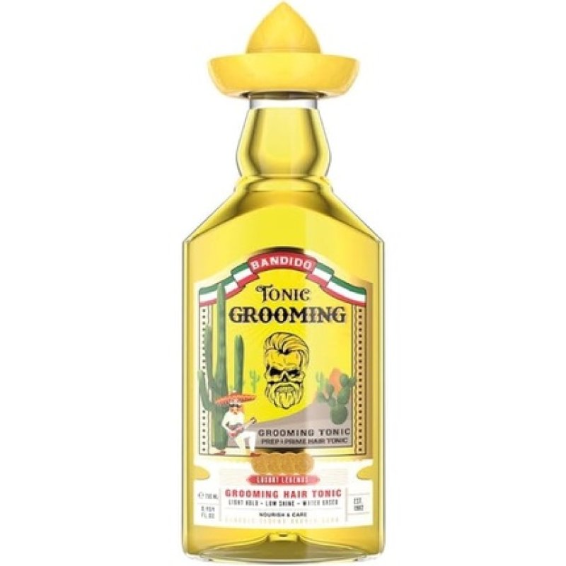 Bandido 250ml Care Hair Tonic Refreshing for Healthy Scalp Anti Dandruff Men's Hairstyle Prep & Prime Hair Tonic Light