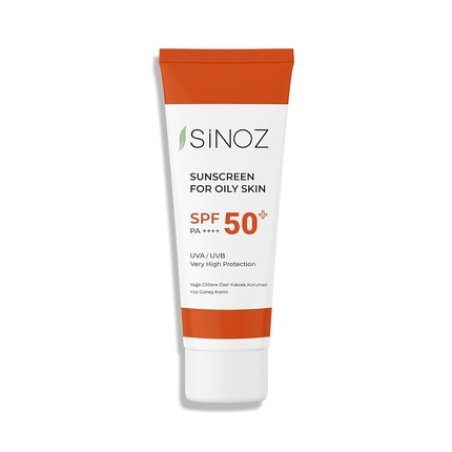 Sinoz Sunscreen Oily Skin SPF 50 Nourishing Face Cream UV