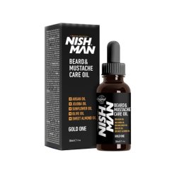NISHMAN Beard Oil with Argan and Jojoba Oil 30ml