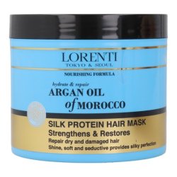 Lorenti Argan Oil Hair Mask 500 Ml - Nourishing Hair Treatment