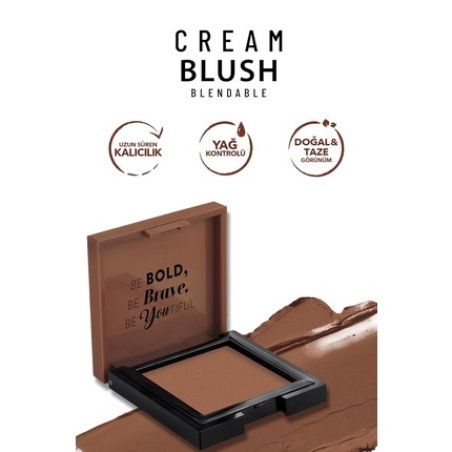 Pastel Cream Blush 50 Fresh Healthy Natural Look Lightweight Formula Sebum Control Richly Pigmented Easily Blendable