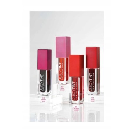 Golden Rose Juicy Tint Lip & Cheek Stain Color Gradient Tint 01