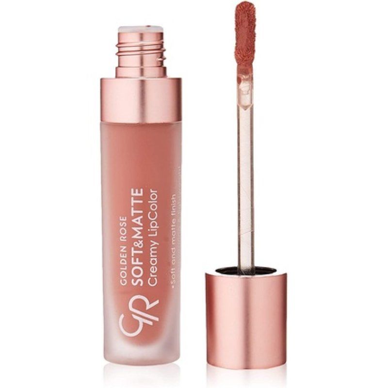 Soft & Matte Creamy Lipcolor Liquid Creamy Lipstick Golden Rose 106