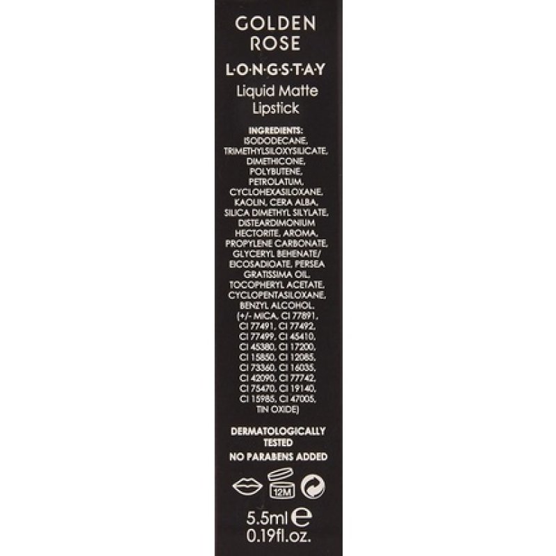 Golden Rose Matte Liquid Lipstick 16