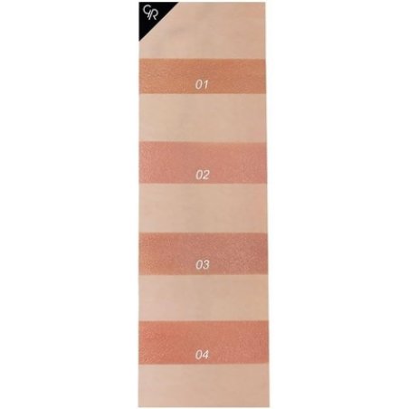 Golden Rose Nude Look Creamy Shine Lipstick in a Pencil 03 Peachy Nude