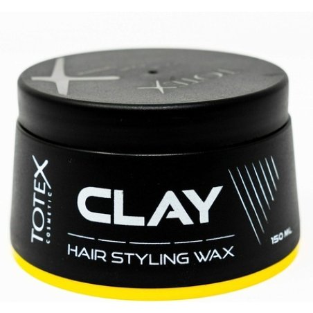 Totex Hair Men Styling Hair Clay Wax Strong Hold Texture Natural Messy Look Finish Coconut Scent 150ml
