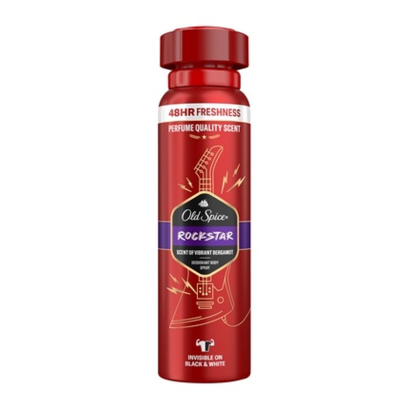 Old Spice Deodorant Rockstar Body Spray For Men