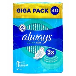 Always Ultra Normal Sanitary Pads With Wings - Comfortable And Reliable Protection