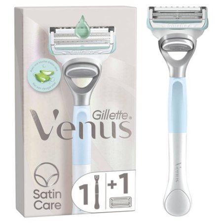 Gillette Venus - Shaving System For Skin And Pubic Hair - 1 Razor Blade - 100 Ml