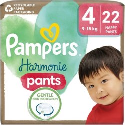 Pampers Harmonie Pants Size 4 Diaper Pants 22 pcs - for 9-15 kg
