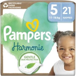 Pampers Harmonie Size 5 Disposable Diaper - 11-16 kg, 21 pcs