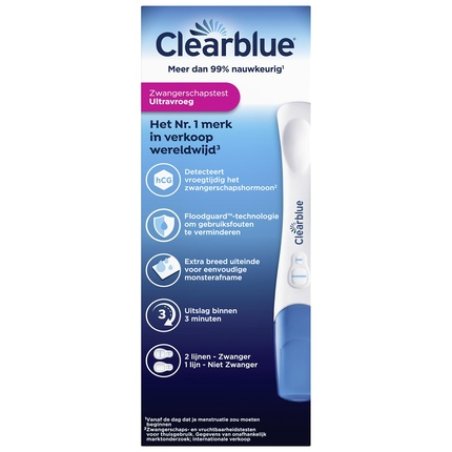 Clearblue Plus Pregnancy Test Early Detection