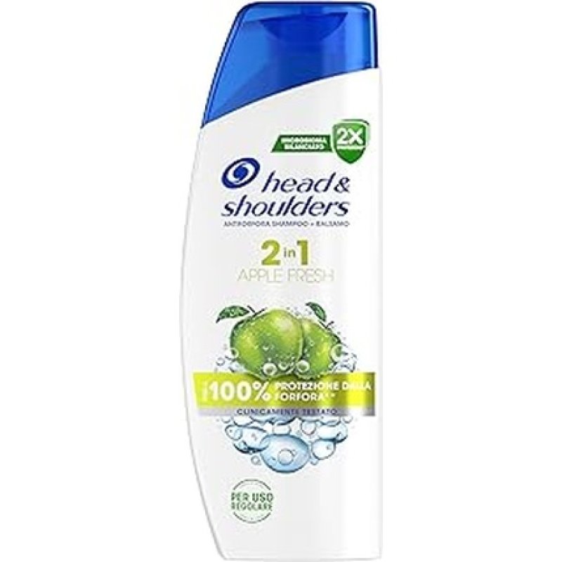 Head & Shoulders Apple Fresh Shampoo And Anti-Dandruff Conditioner 2 In 1 - 250ml