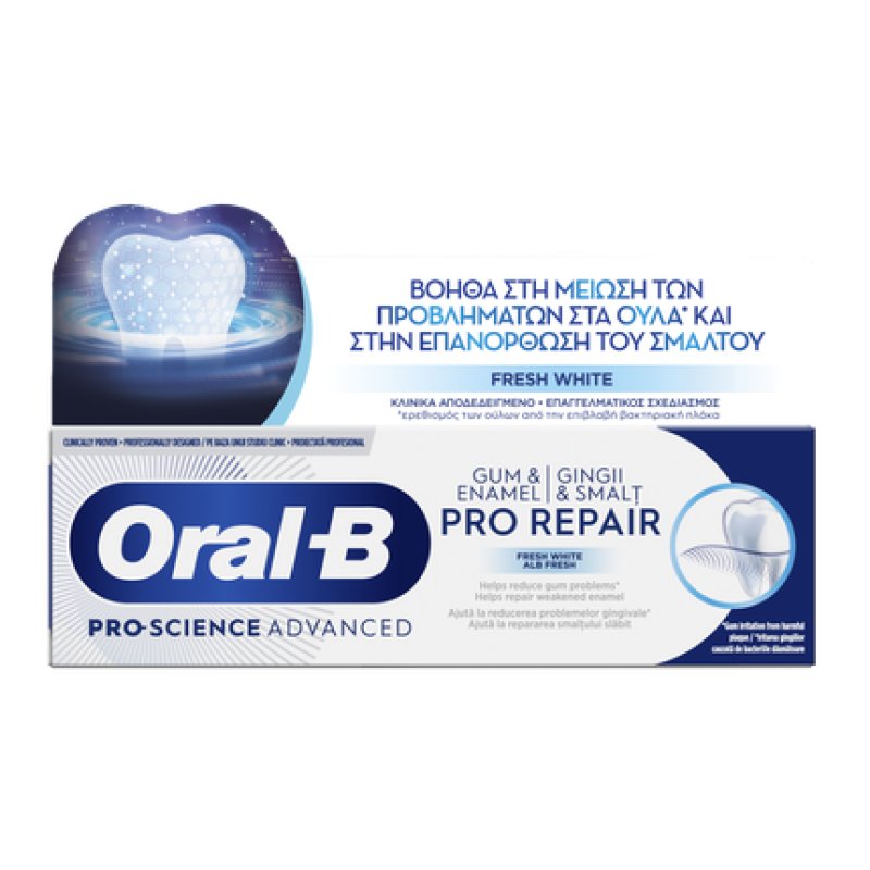 Oral-B Gum Enamel Gentle Toothpaste - 12 X 75ml