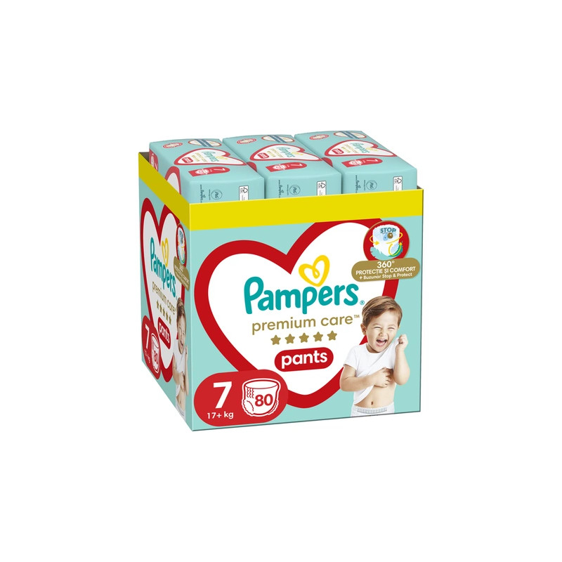Pampers Premium Pants Size 7 80 Diapers