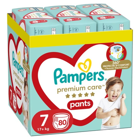 Pampers Premium Pants Size 7 80 Diapers