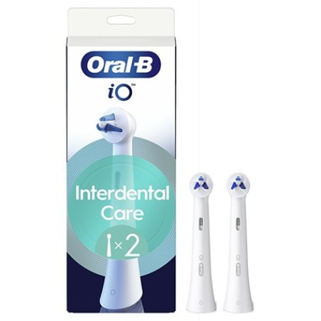 Oral B Replacement Brush Heads Io Interdental Clean - 2 Pieces