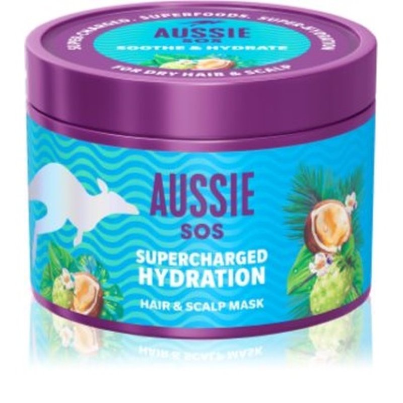 Aussie Sos Supercharged Hydration 500 Ml - Hydrating Hair Mask