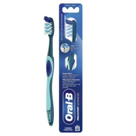 Oral B Oral-B Pro-Clean Advanced Manual Toothbrush Deep Cleaning & Plaque Removal