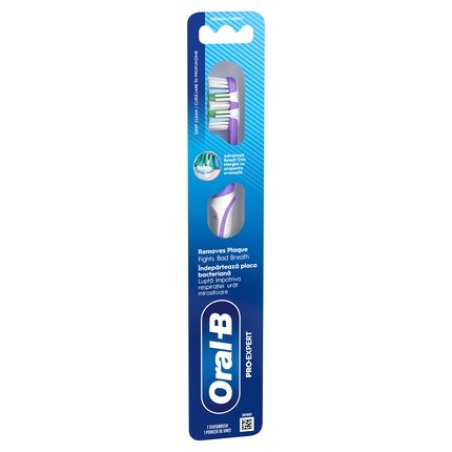 Oral B Oral-B Pro-Clean Manual Toothbrush Removes Plaque & Fights Bad Breath Medium Bristles
