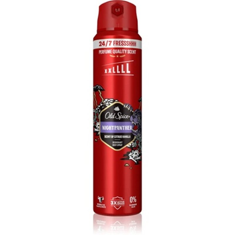 Old Spice Nightpanther Deodorant Body Spray 250 Ml
