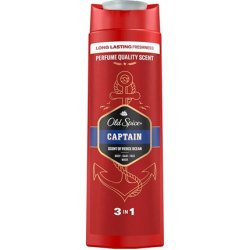 Old Spice Shower Gel 3 In 1 Captain - Shower Gel Shampoo