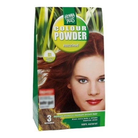 HENNAPLUS Colour Powder Hazelnut 51 100g