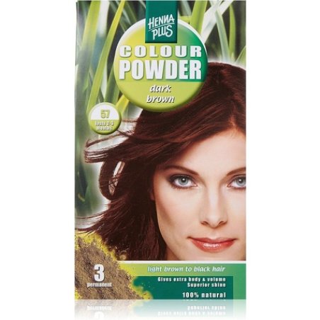 Henna Plus Dark Brown Colour Powder