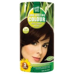 Hennaplus Long Lasting Colour 3.44 Dark Copper Brown 100ml